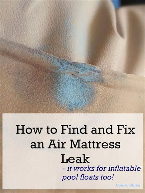 how to find a leak on an air mattress|How to Find a Leak In Your Air Mattress (And Repair。